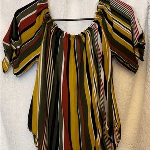 size S blouse with various colors